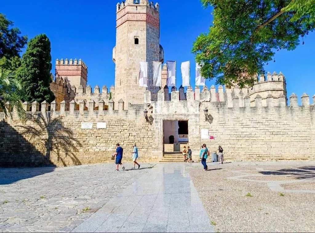 Апартаменты Triplex Junto Castillo De San Marcos Эль-Пуэрто-де-Санта-Мария