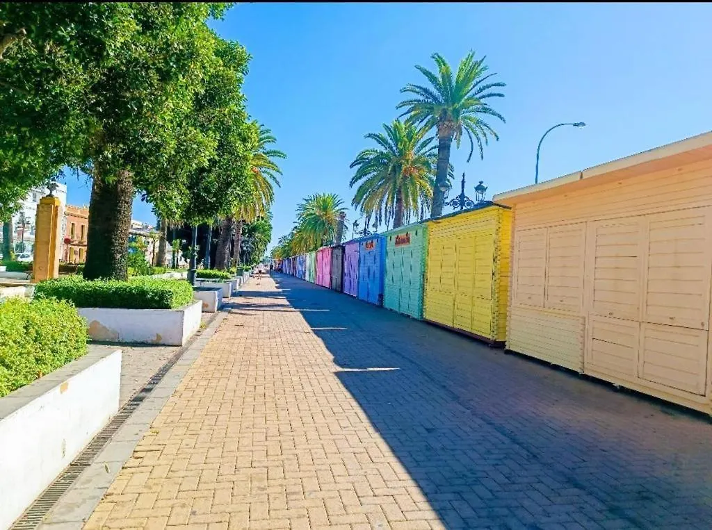 Апартаменты Triplex Junto Castillo De San Marcos Эль-Пуэрто-де-Санта-Мария